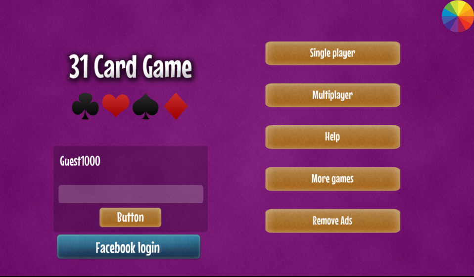 ♣ Thirty one - 31 card game. Screenshot3