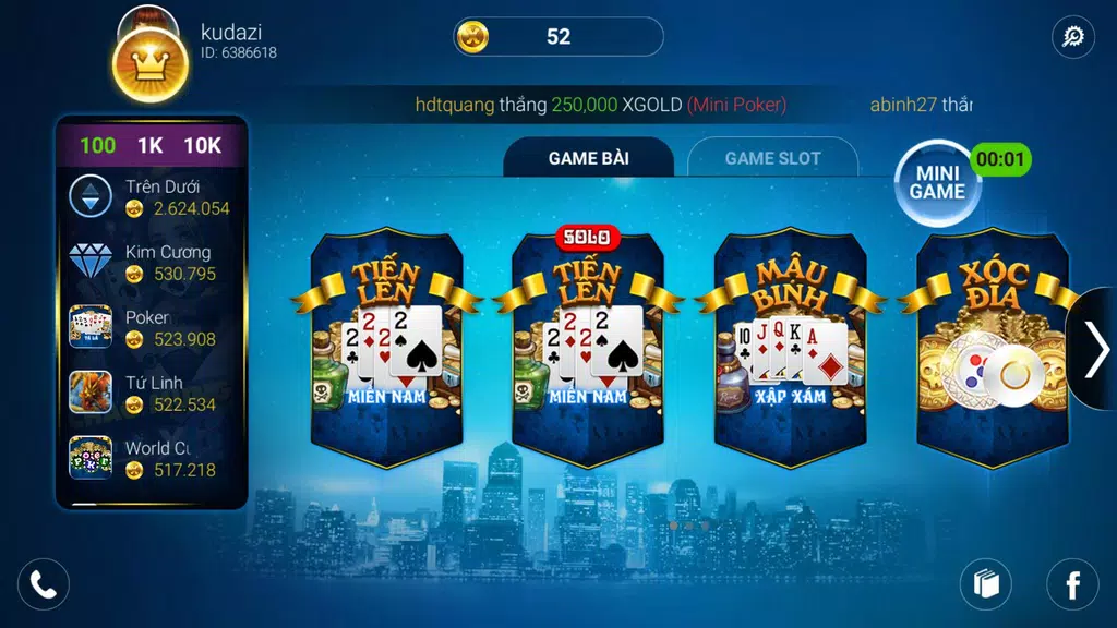 X6CLUB - Quay hũ thần tài Screenshot1