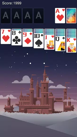 Solitaire FairyTaleCastleTheme Screenshot1