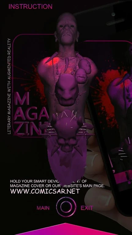 INDIGO - MAGAZINE of GRAPHIC NOVELS with AR Screenshot2