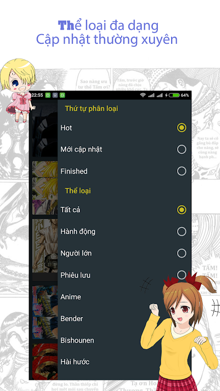 hot manga - comic offline Best Online Screenshot2