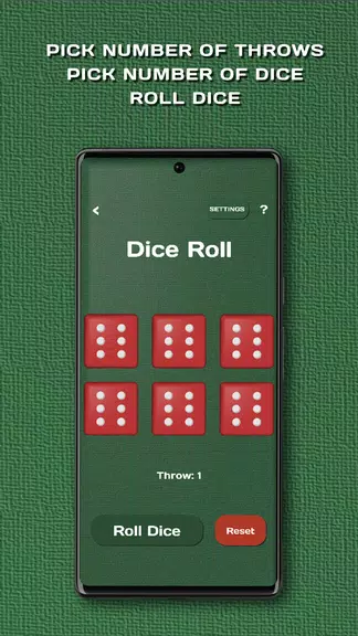 Dice Roll, Counter & Coin Flip Screenshot3