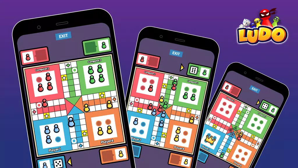 Ludo Dice King: 1 2 3 4 Player Screenshot2