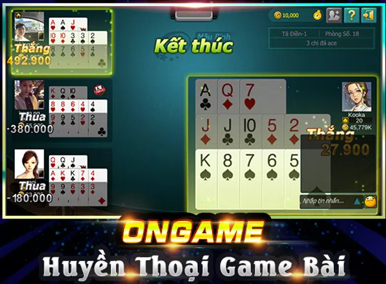 Ongame Mậu Binh (game bài) Screenshot2