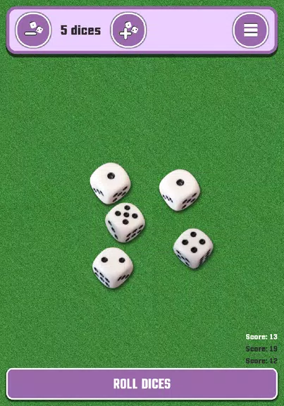 Virtual Dices Screenshot2