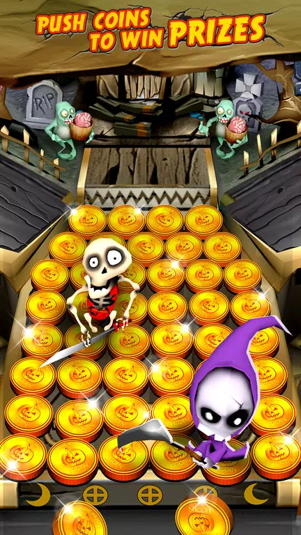 Zombie Ghosts Coin Party Dozer Screenshot2