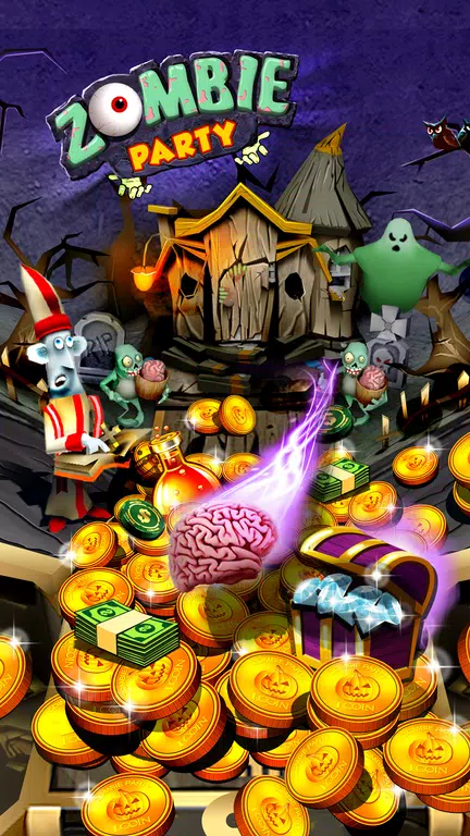 Zombie Ghosts Coin Party Dozer Screenshot1