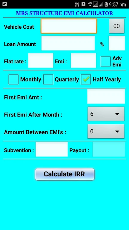 MRS Emi Calculator Screenshot4