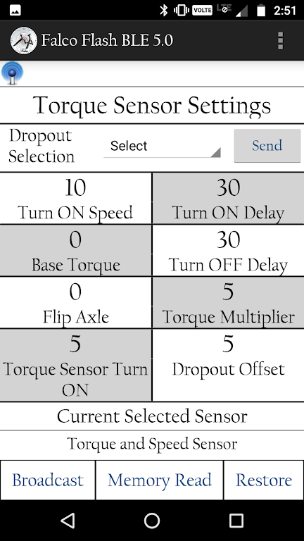 Falco Flash BLE 5.2 Screenshot4