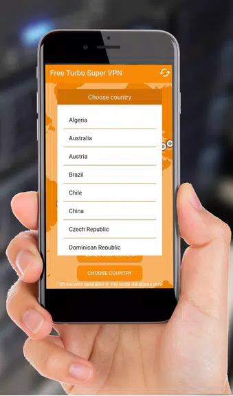 Turbosonic Super VPN - Free VP Screenshot2