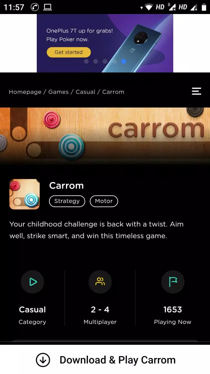 GetMega Carrom Party Screenshot2