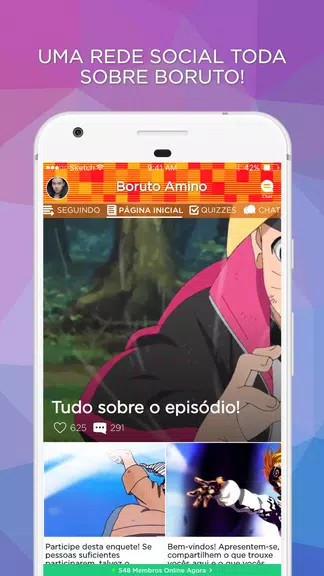 Boruto Amino em Português Screenshot1