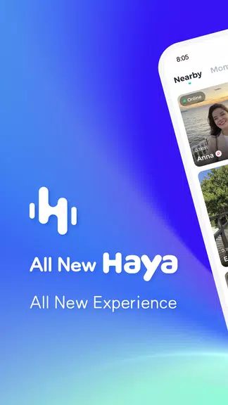 Haya - Group Voice Chat App Screenshot1