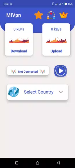 Mi VPN- Unlimited bandwith VPN Screenshot1