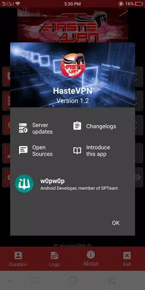 HasteVPN Screenshot2