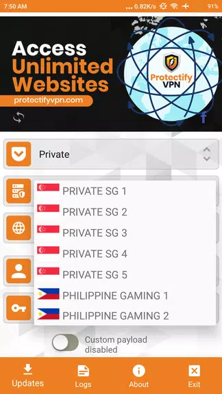 Protectify VPN Official Screenshot3