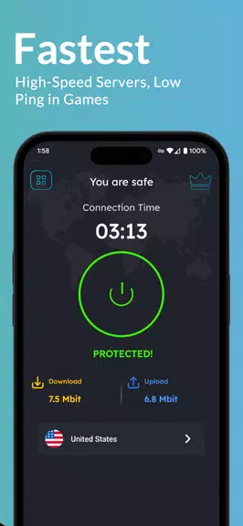 Gamer VPN — VPN For The Gamers Screenshot4