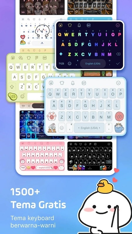 Facemoji Emoji Keyboard & Font Mod Screenshot3