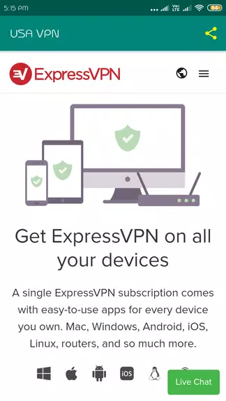 USA VPN - High Speed VPN Proxy Screenshot3