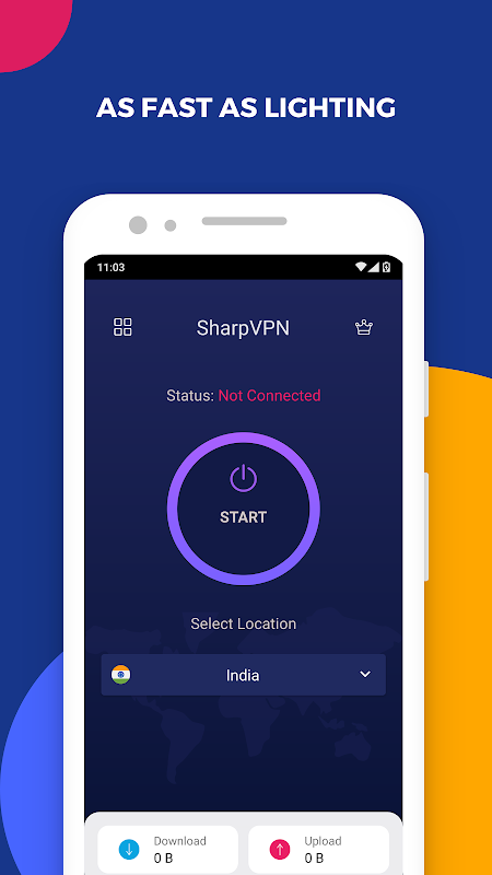 SharpVPN : High Speed & Secure Screenshot2