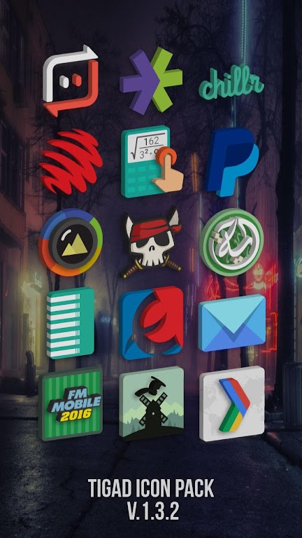 Tigad Pro Icon Pack Mod Screenshot2