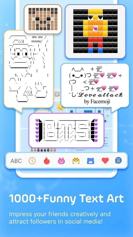 Facemoji Emoji Keyboard & Font Mod Screenshot4