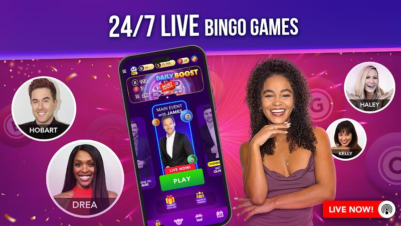 Live Play Bingo: Real Hosts Screenshot3