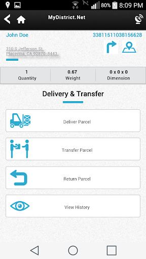 MyDistrict Delivery app Screenshot4