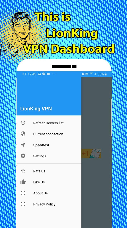 World LionKing VPN - Change yo Screenshot3