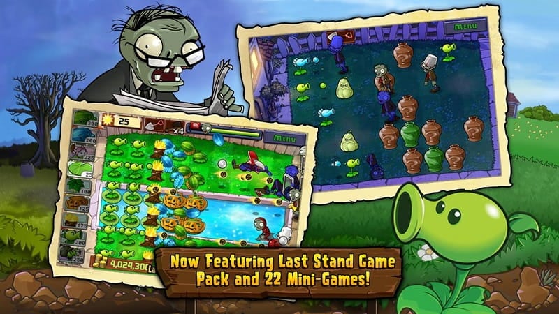 Plants vs. Plants Zombies Screenshot1