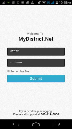 MyDistrict Delivery app Screenshot1