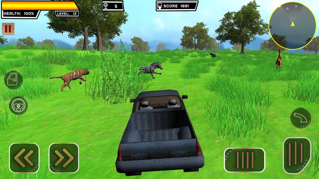 Animals Hunting 4x4 Safari 3D Screenshot3