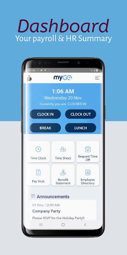 My Employer on the Go (MyGo) Screenshot1
