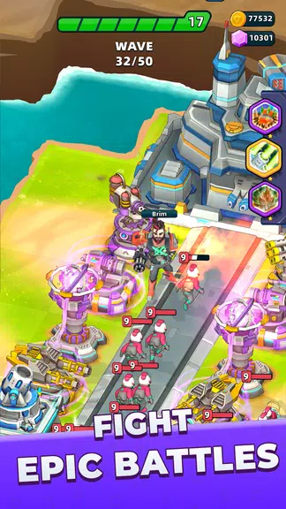 Raid Rush: Tower Defense TD Screenshot2