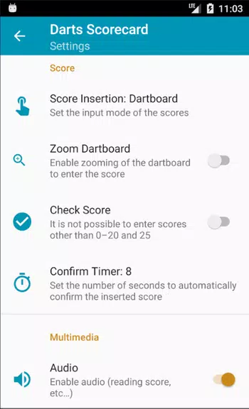 Darts Scorecard Screenshot4