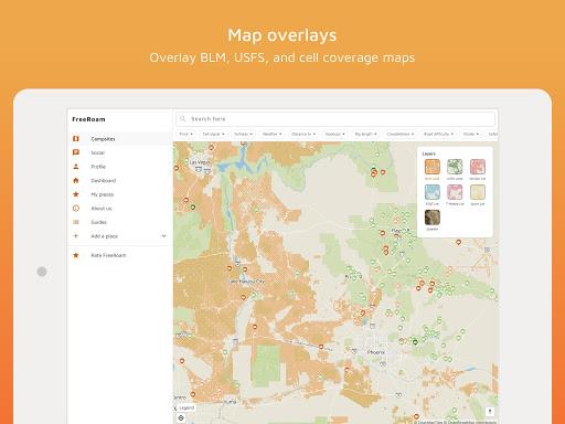 FreeRoam - Boondocking campground locator Screenshot2