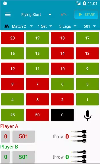 Darts Scorecard Screenshot2