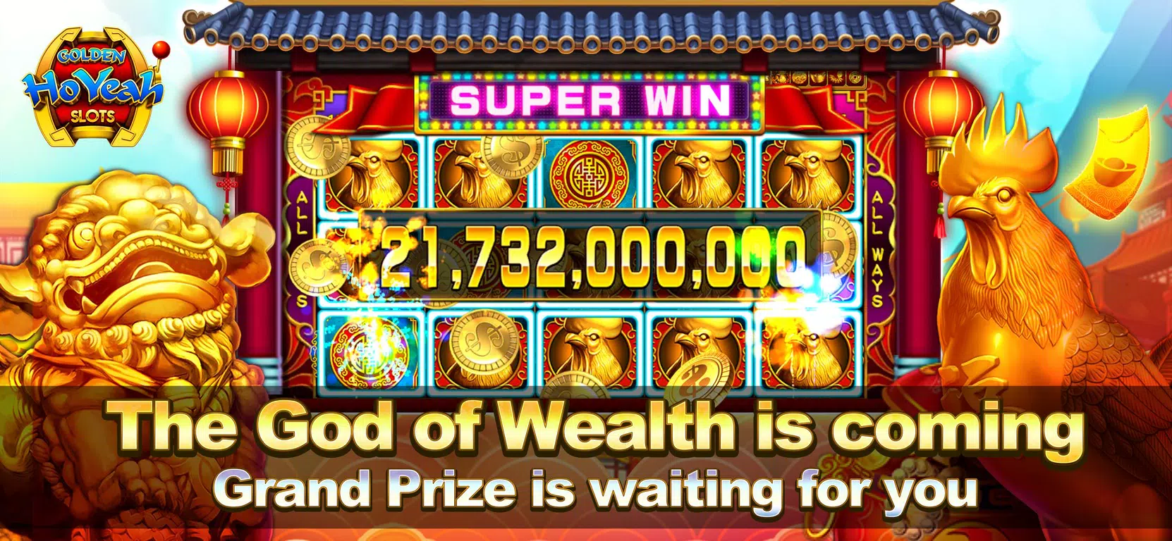 Golden HoYeah- Casino Slots Screenshot1