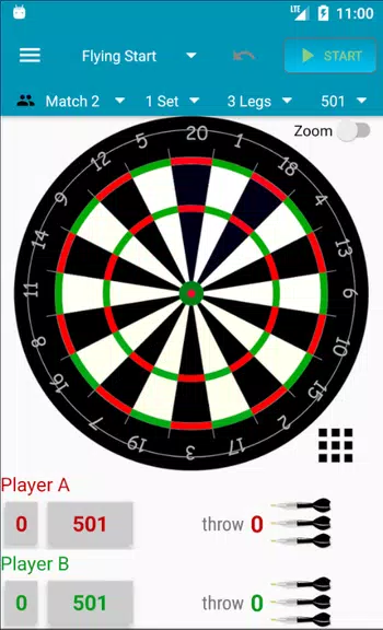 Darts Scorecard Screenshot1