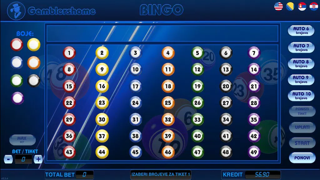 Gamblershome Bingo Screenshot3