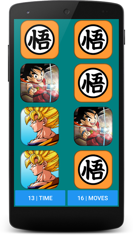 Goku Pair Game Screenshot1