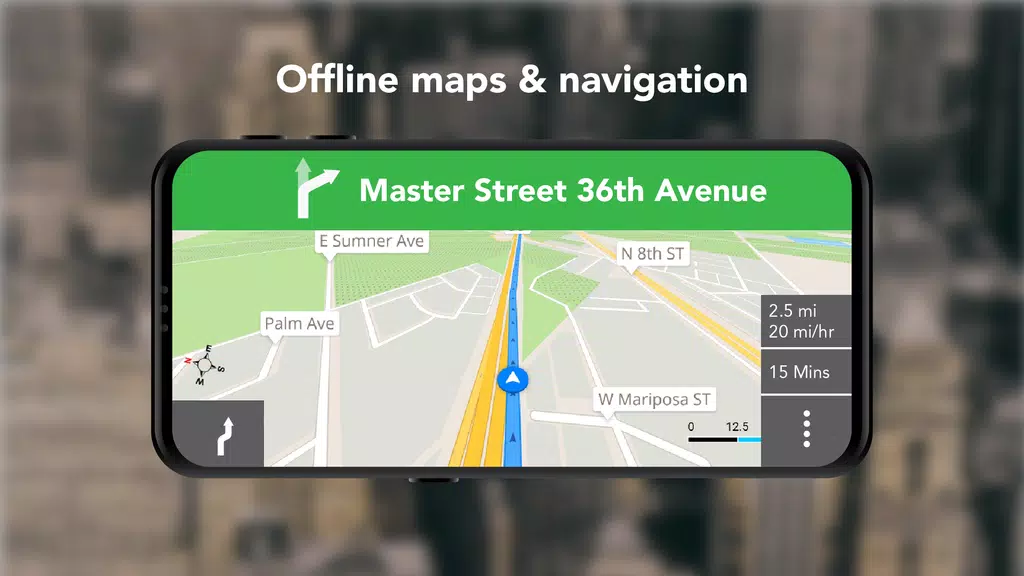 GPS Offline Maps & Navigation Screenshot1