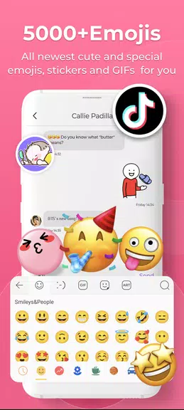 Emoji Keyboard Lite-Emoji Screenshot1