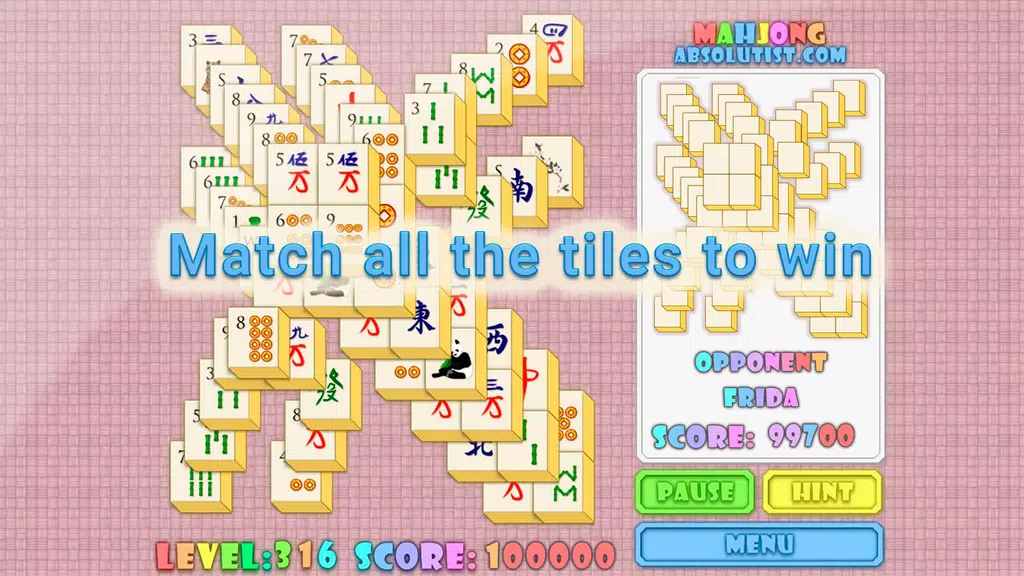 Mahjong: Hidden Symbol Screenshot1