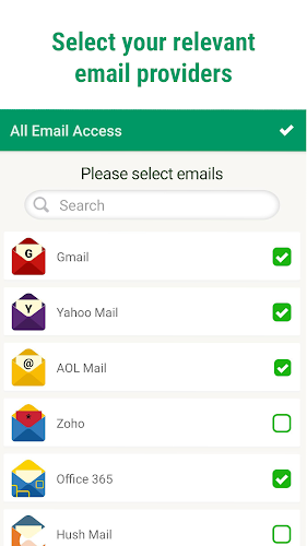 All Email Access: Mail Inbox Screenshot2