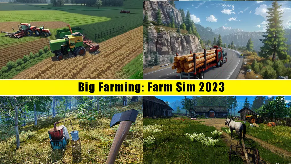 Big Farming: Farm Sim 2023 Screenshot1