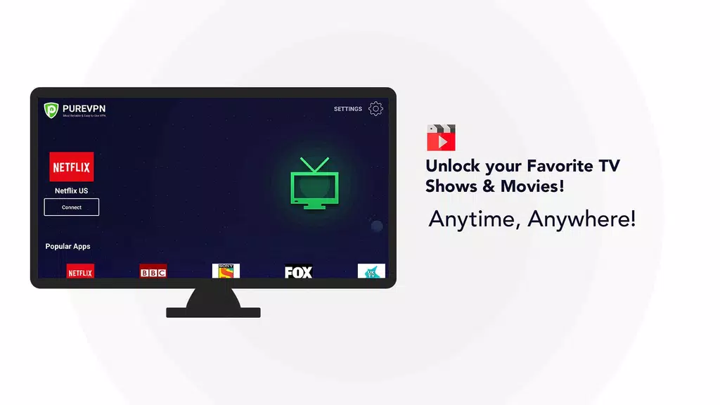 PureVPN: VPN for Android TV Screenshot1