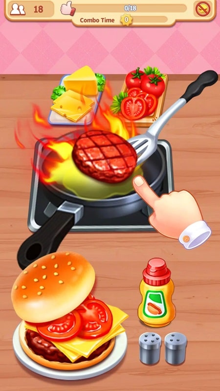 My Restaurant Cooking Home Screenshot2