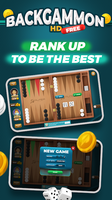 Backgammon HD - Offline Screenshot4