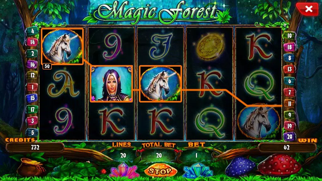 Magic Forest - slot Screenshot3